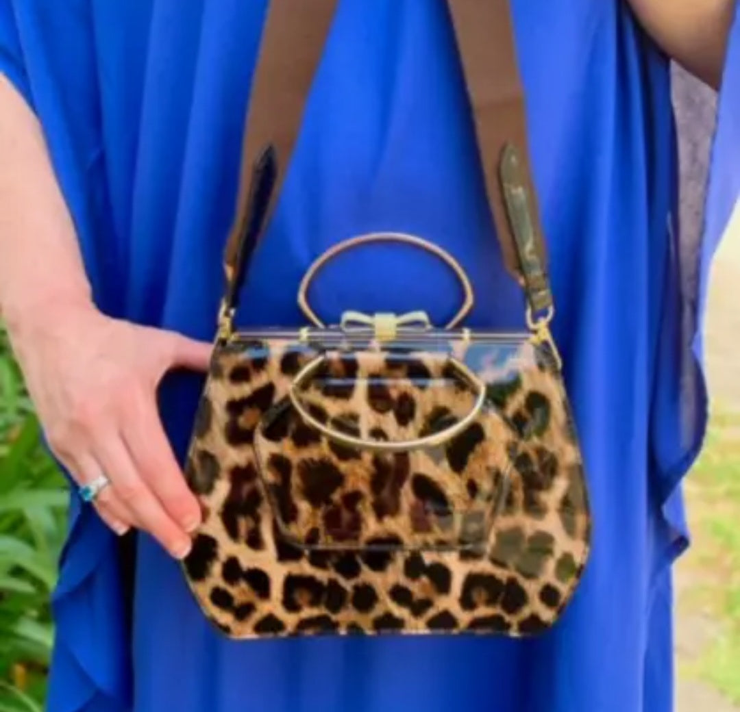 Alexia Leopard Bag