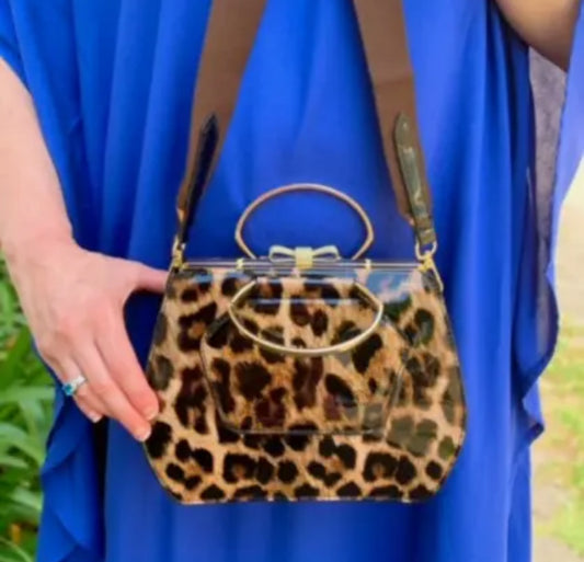 Alexia Leopard Bag