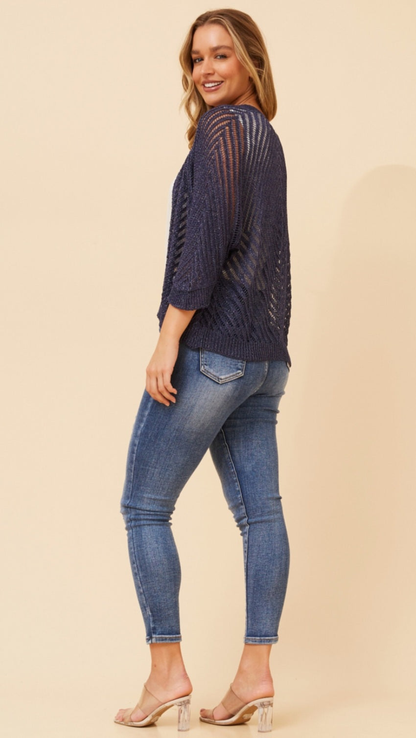 Navy Bolero