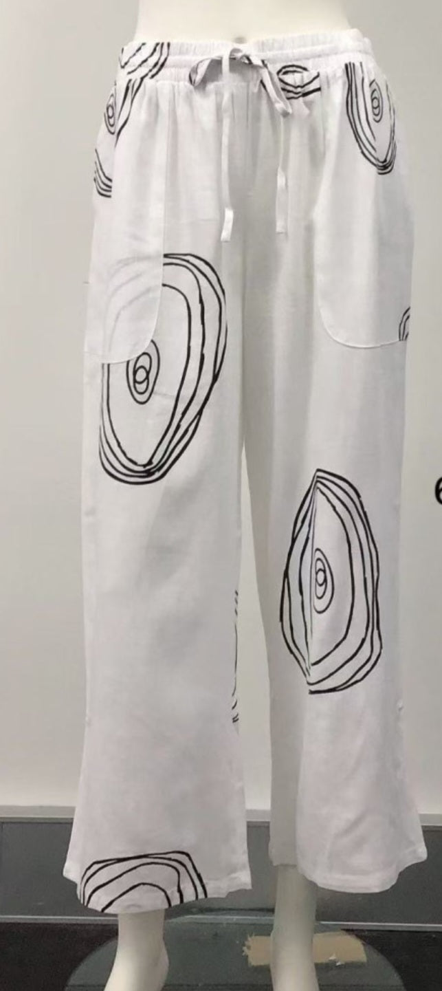 Ruby Rain Linen Pant