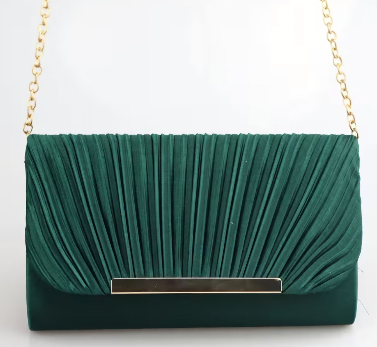 Emerald Green Clutch Bag