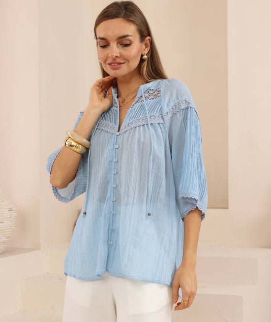 Sky Blue Top