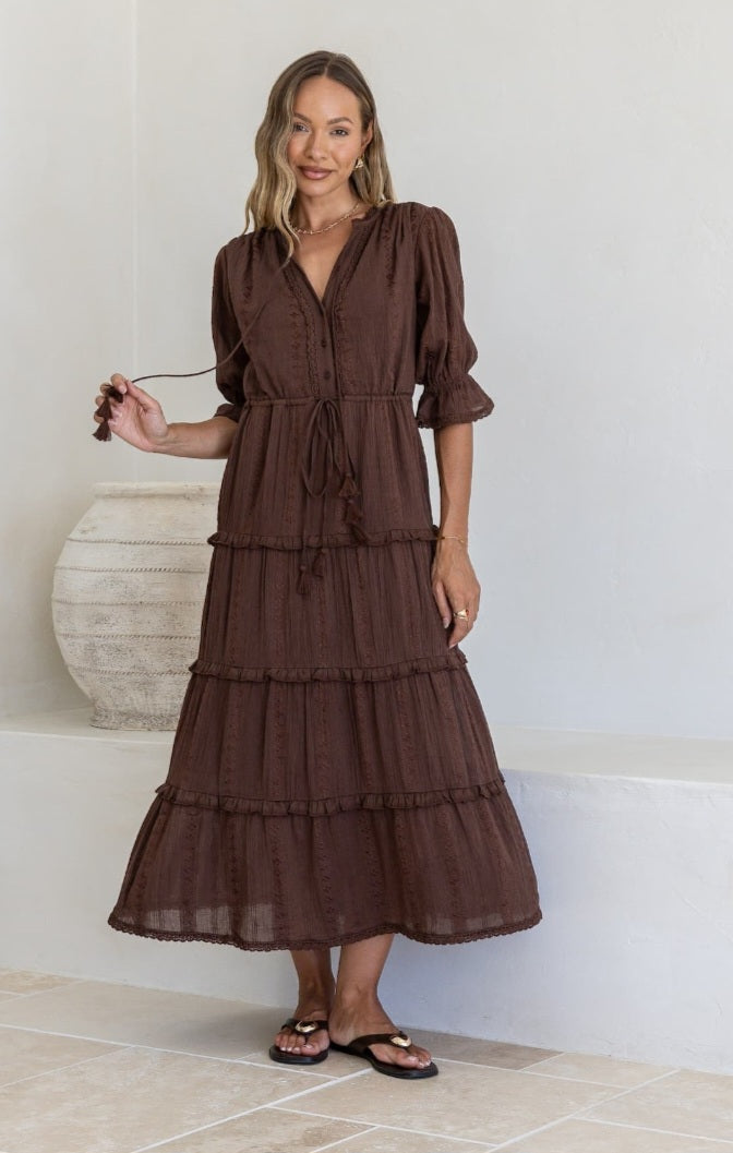 Chocolate Maxi Dress