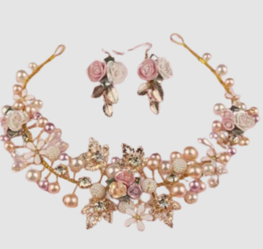 Gold Flower Headband