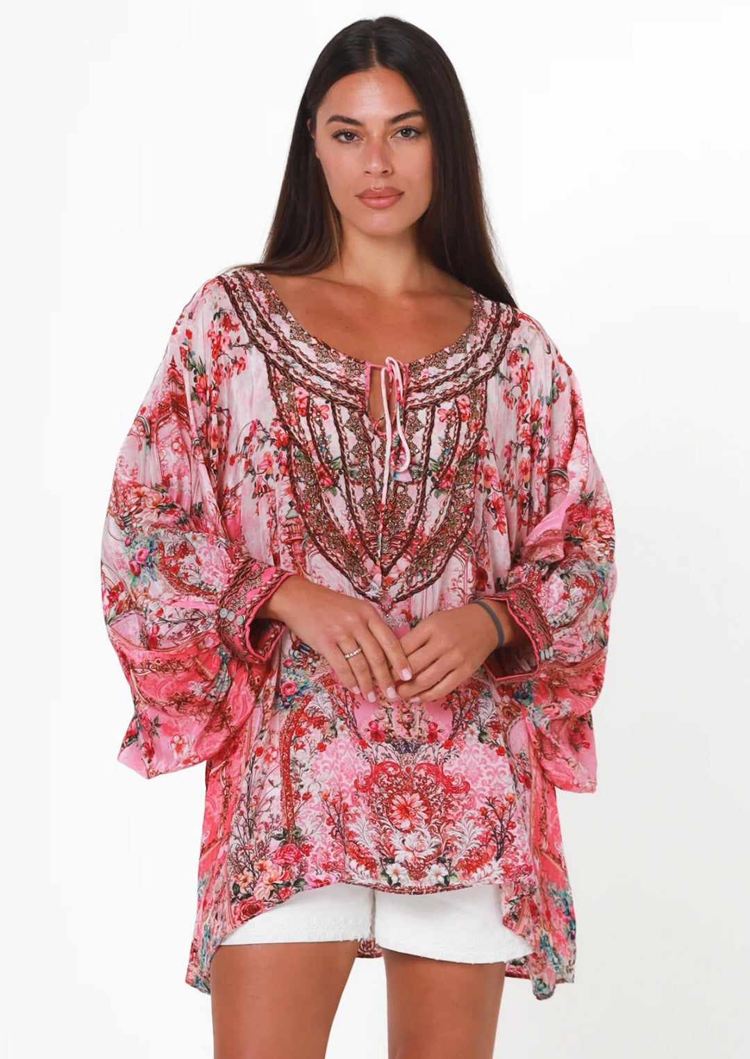 Resort Style Pink Top
