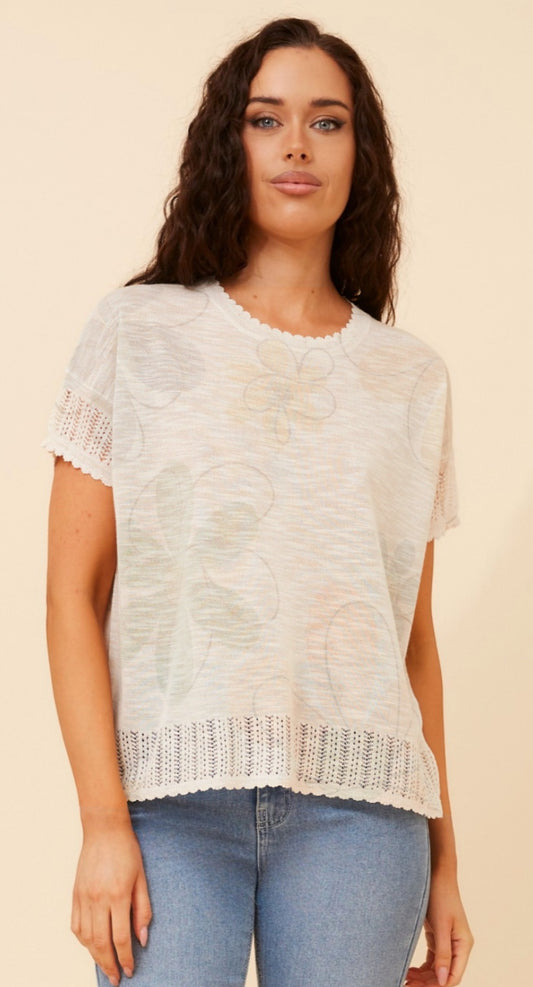 Stone Base Knit Top