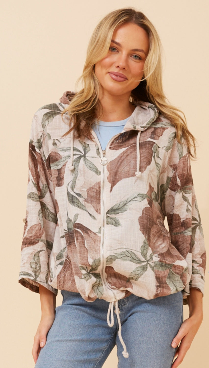 Cotton Zip Jacket
