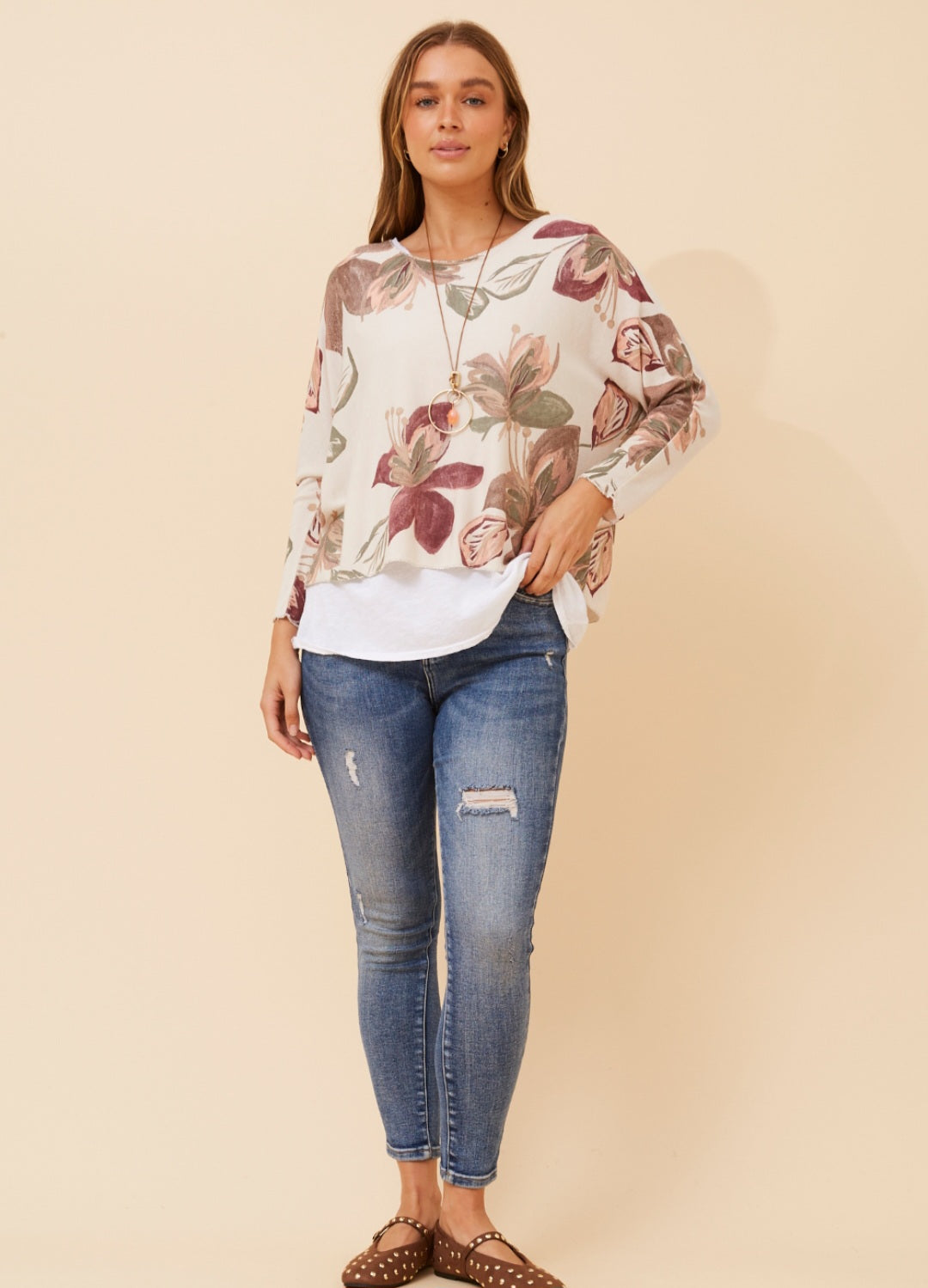 Melika Double Layer Cotton Top