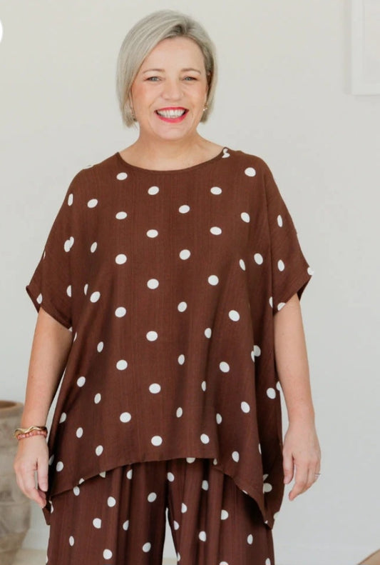 Chocolate Spot Top