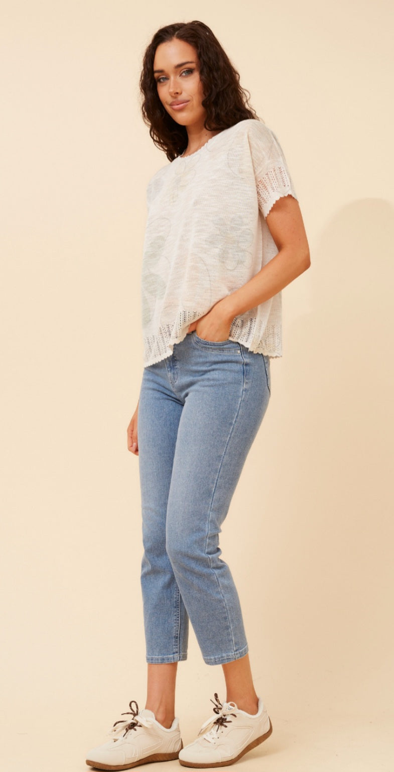Stone Base Knit Top