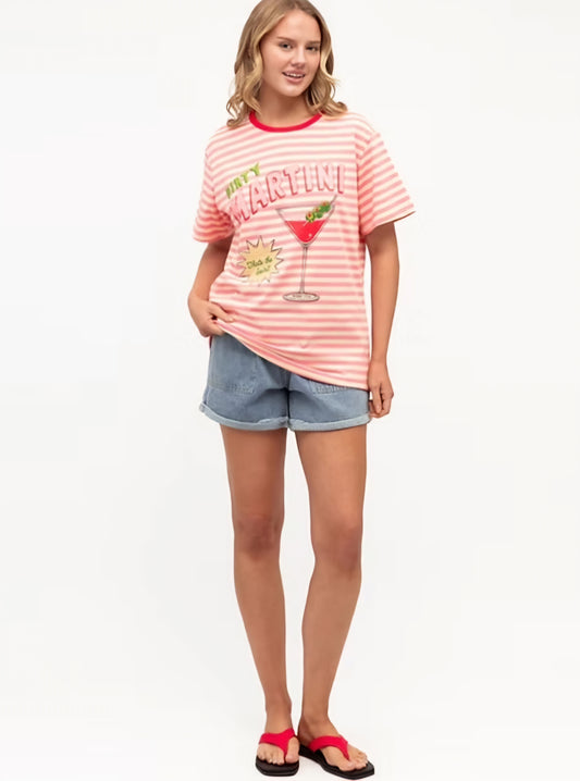 Martini Striped Tee