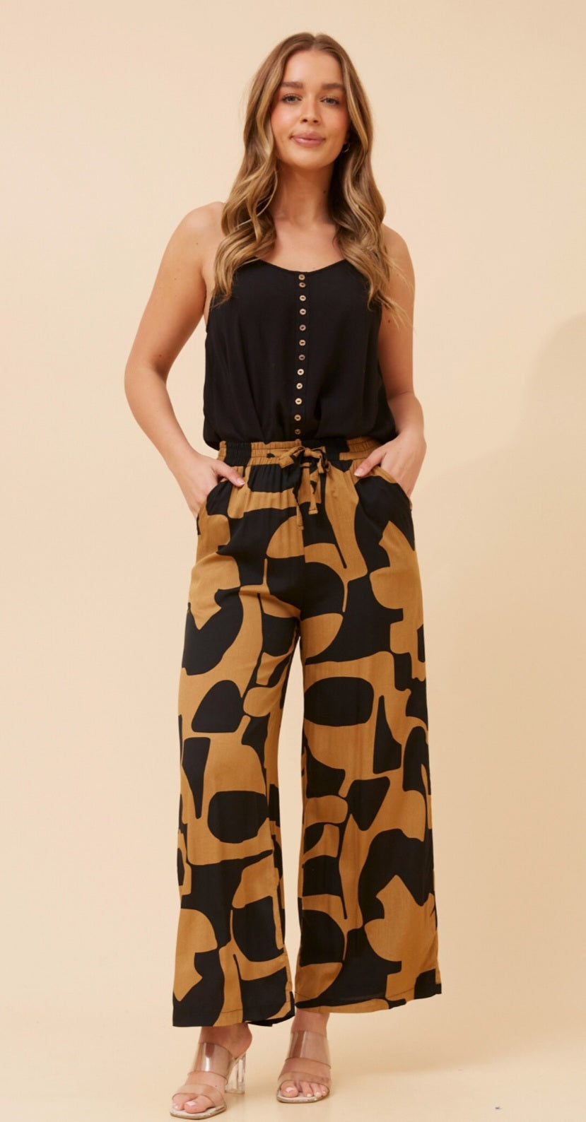 Suzie Abstract Pants