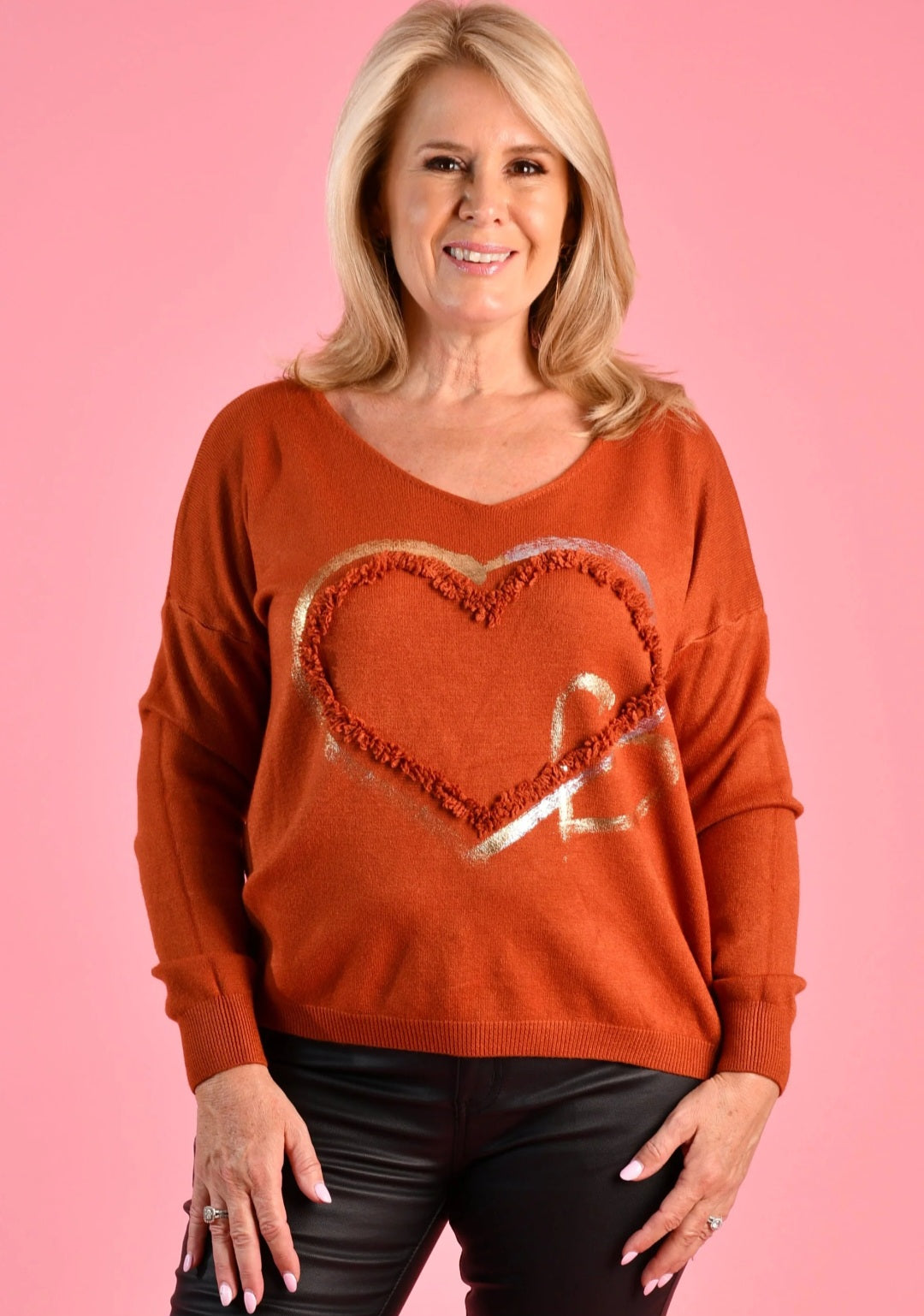 Rust Amore Jumper