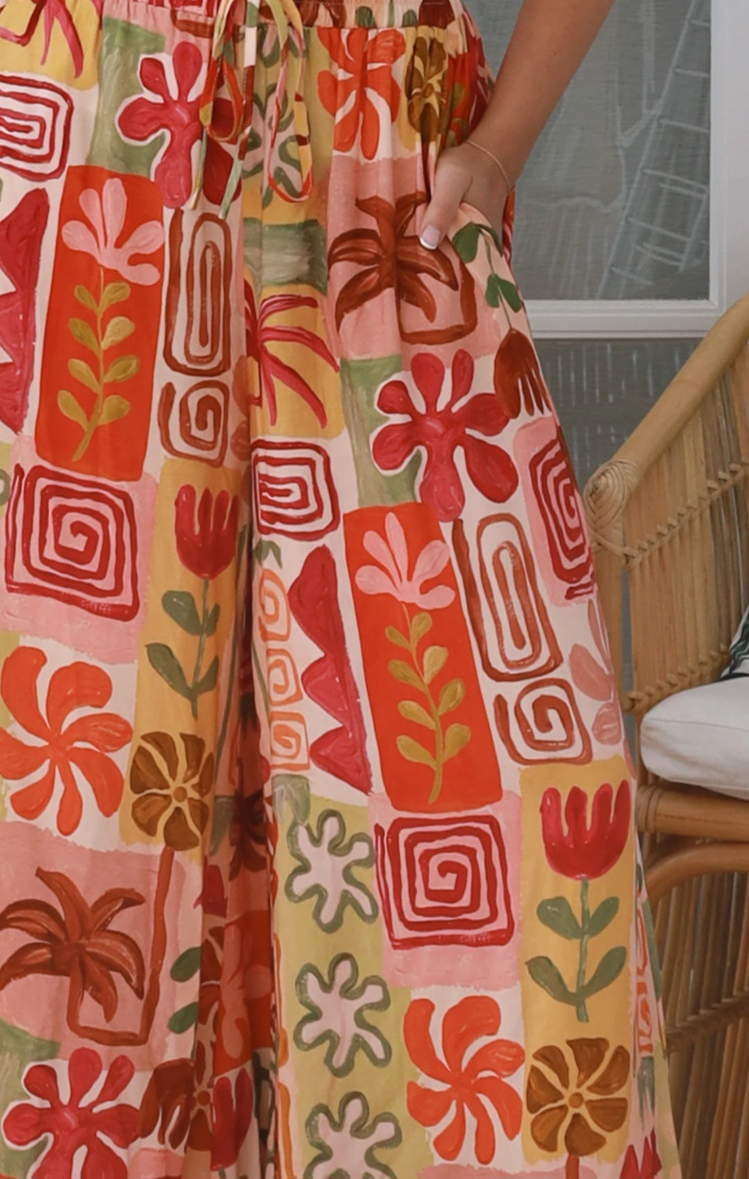 Wide Leg Pants with Pockets
