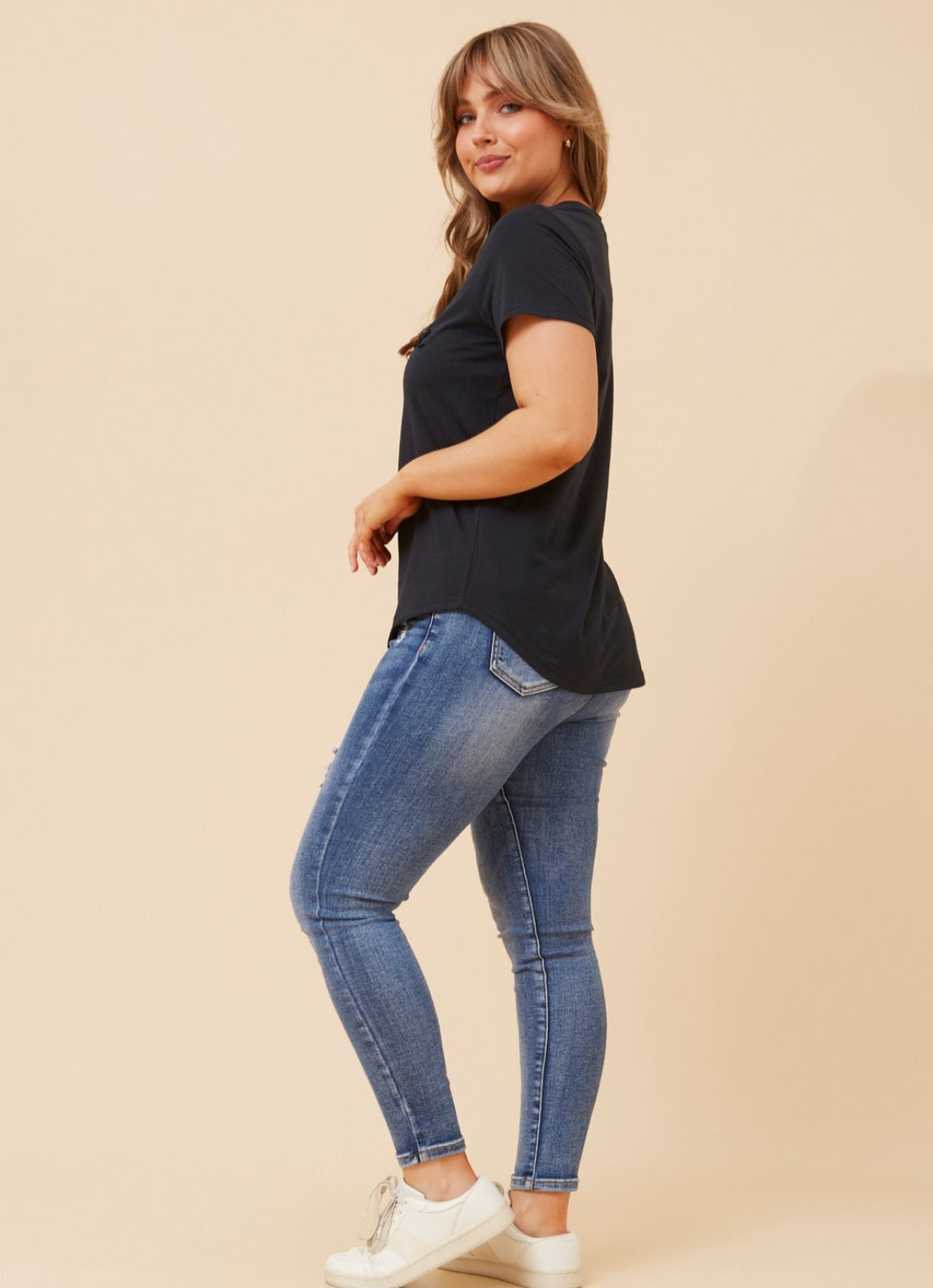 Navy Tee