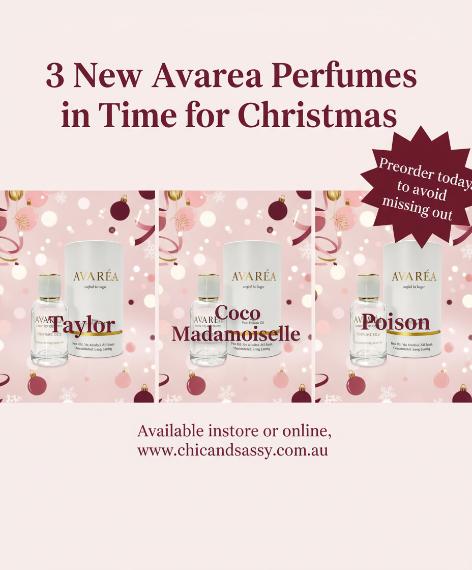 3 new Perfume oils, Taylor, Poison and Coco Mademoiselle
