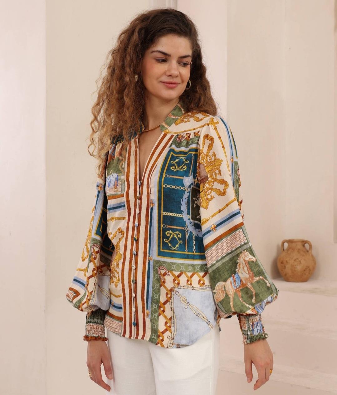 Victoria Rayon Blouse