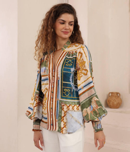 Victoria Rayon Blouse