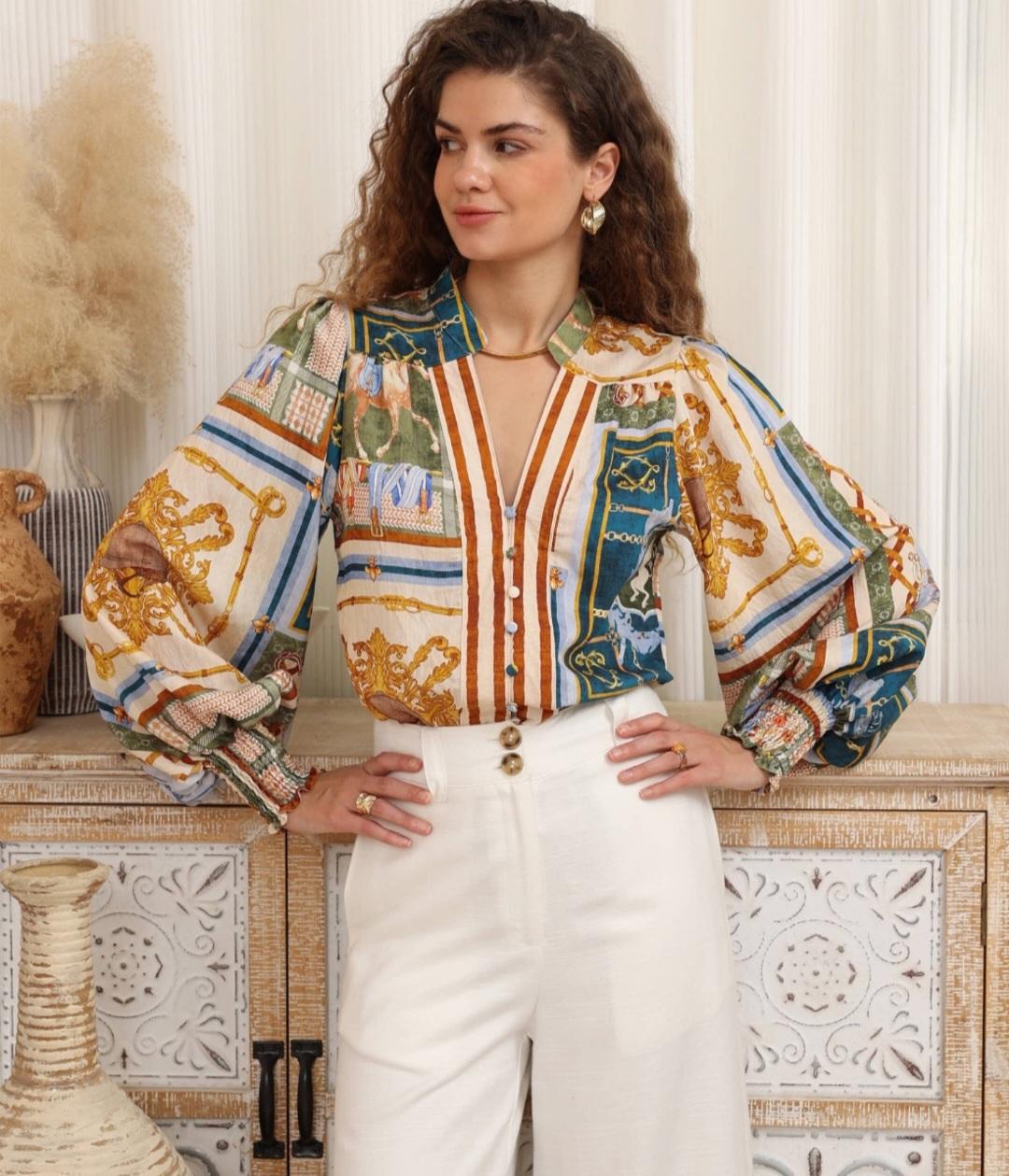 Victoria Rayon Blouse