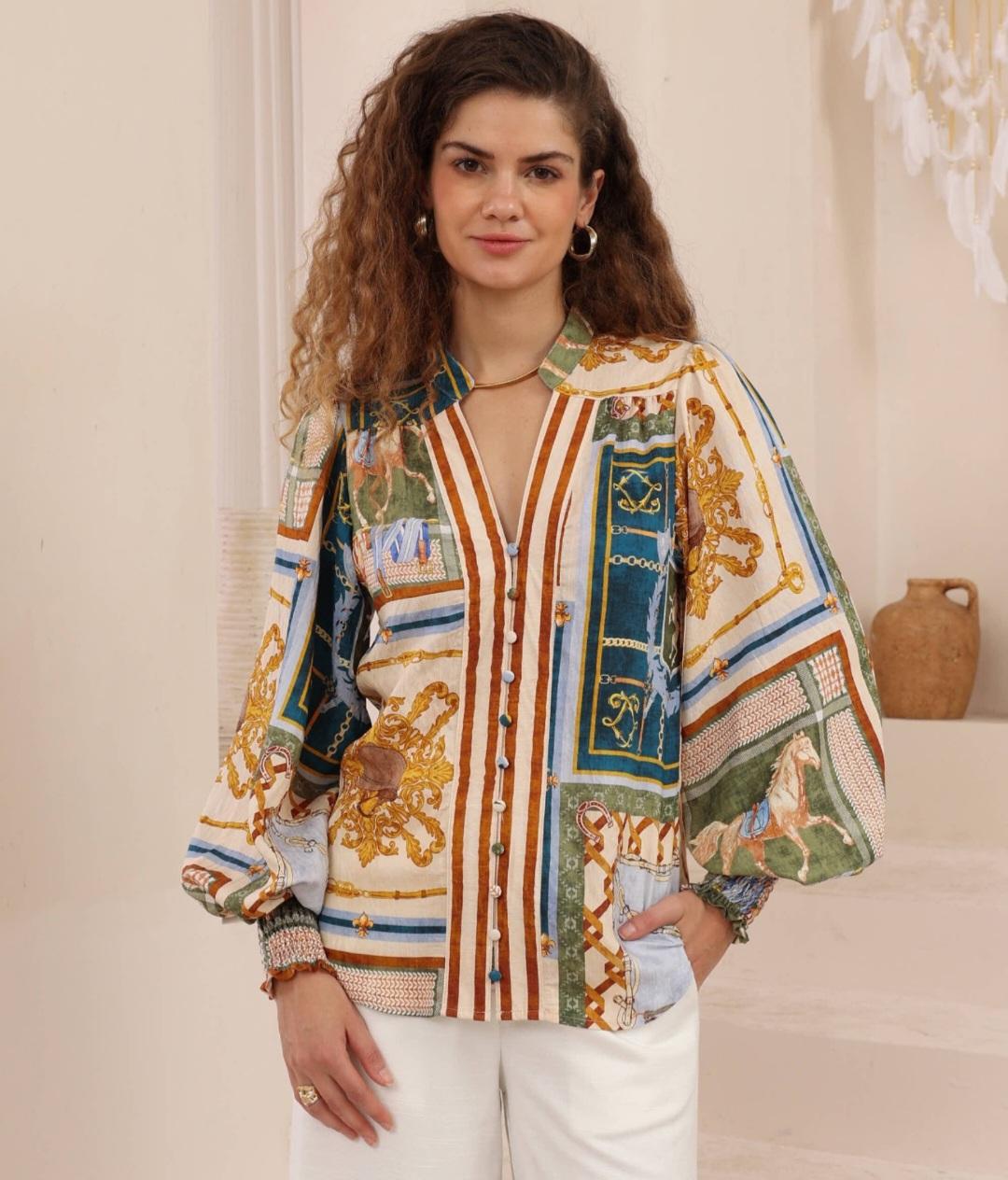 Victoria Rayon Blouse
