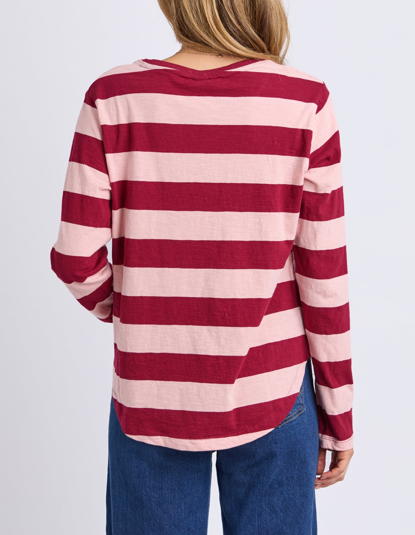 Spritz Stripe Long Sleeve Tee
