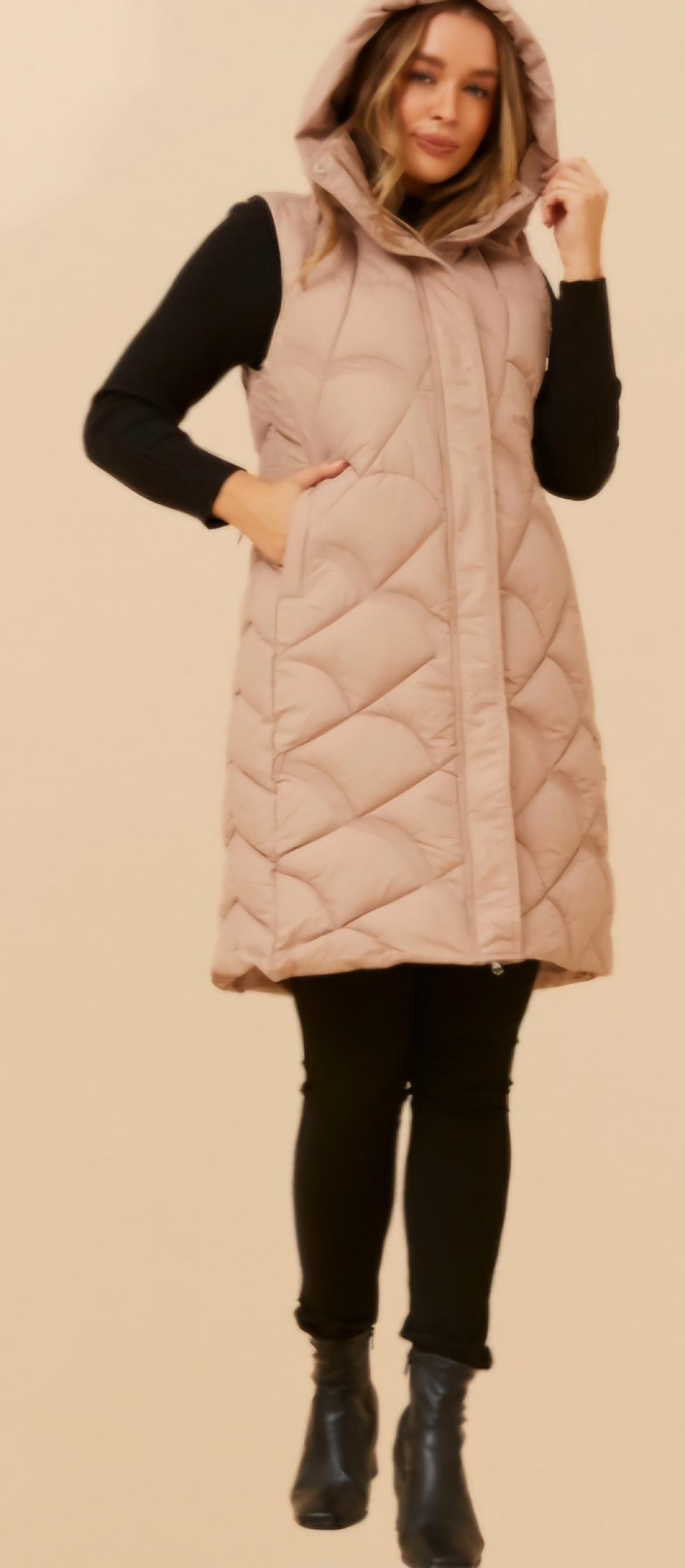 The Throw-On-And-Go Longline Puffer Vest