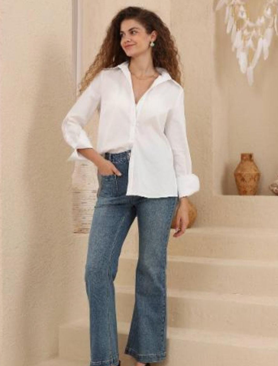 White Cotton Shirt