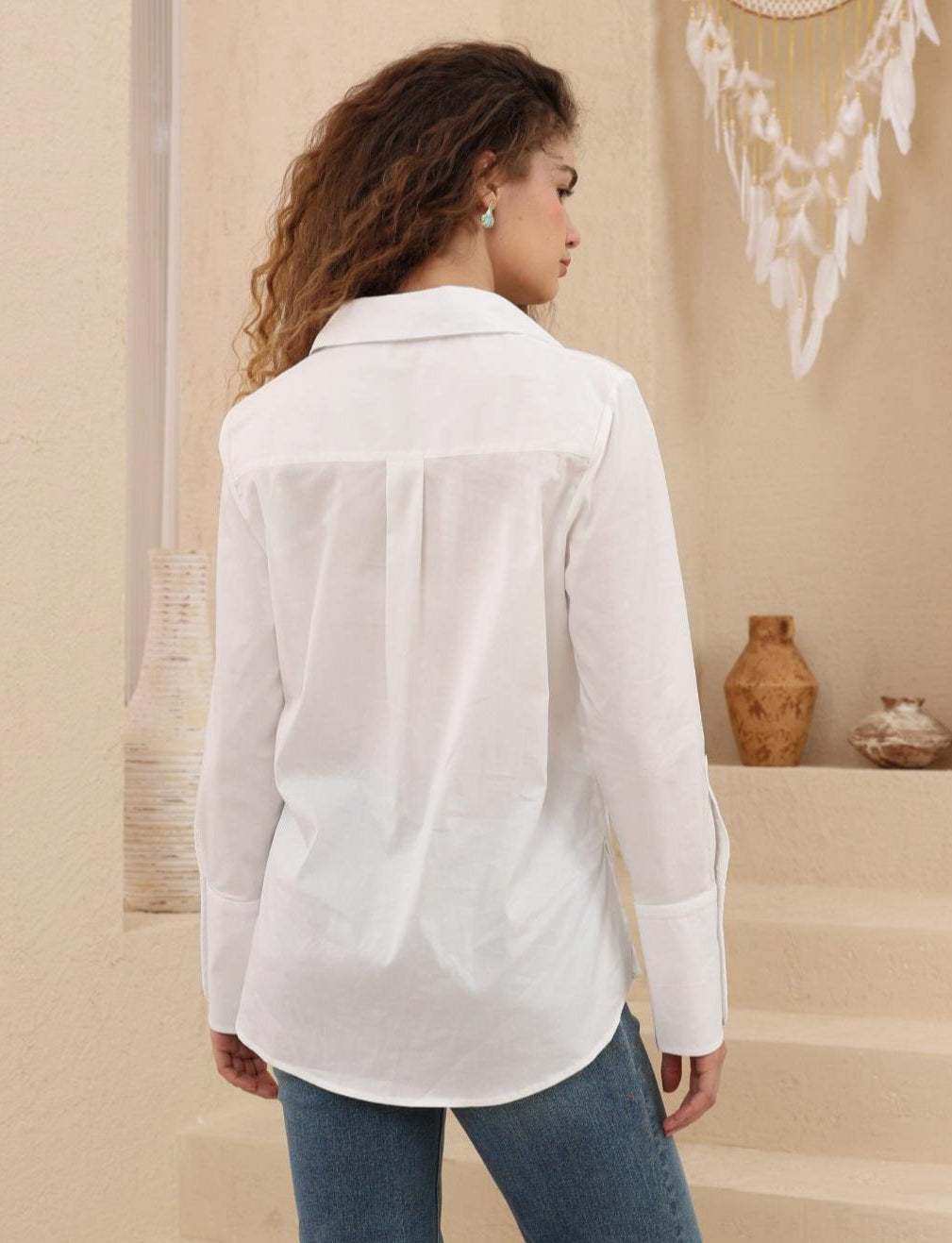 White Cotton Shirt